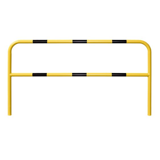 Veiligheidshek Ø48 mm Geel/Zwart 1300x2000 mm Betonneren