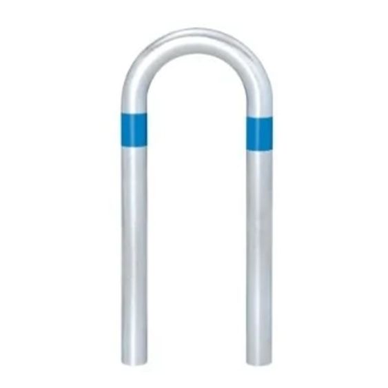 Beschermbeugel Inbetonneren Grijs/Blauw 360x800xØ60 mm