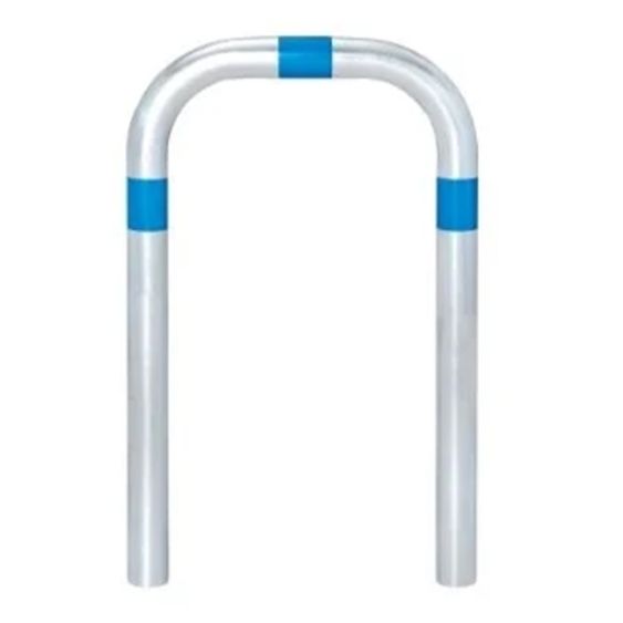 Beschermbeugel Inbetonneren Grijs/Blauw 500x800xØ60 mm