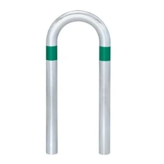 Beschermbeugel Inbetonneren Grijs/Groen 360x800xØ60 mm