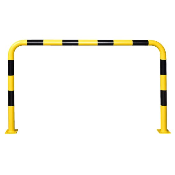 Beschermbeugel Verzinkt Gecoat Geel/Zwart 1200x2000 mm 