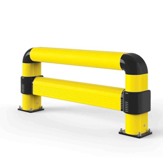 Stellingbescherming Ø150 Verstelbare Balk 1100x550mm