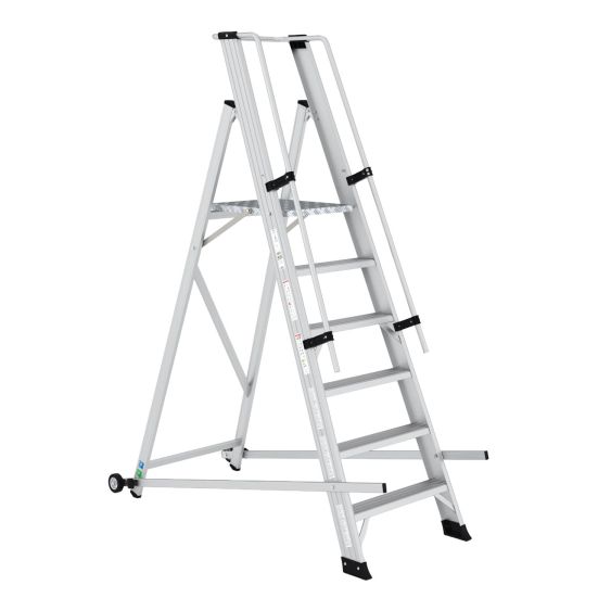 Wixor Opvouwbare Magazijntrap - 6 treden