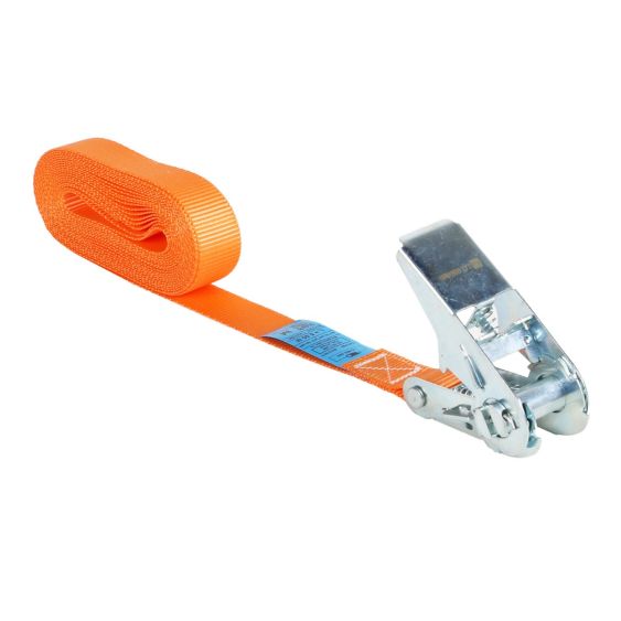 Eindloze Spanband 25 mm 0,8 ton 9M Oranje