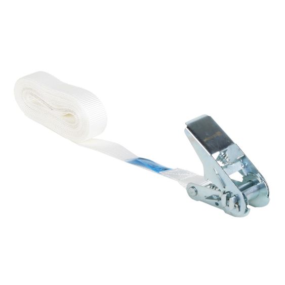 Eindloze Spanband 25 mm 0,8 ton 1,5M Wit