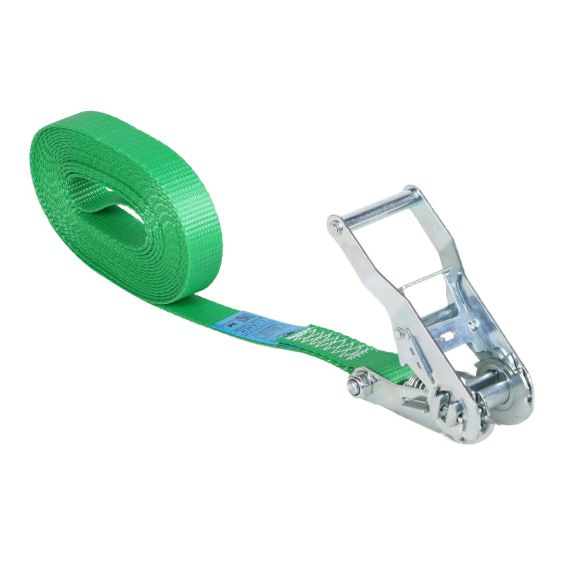 Eindloze Spanband 25 mm 1,5 ton 10M Groen