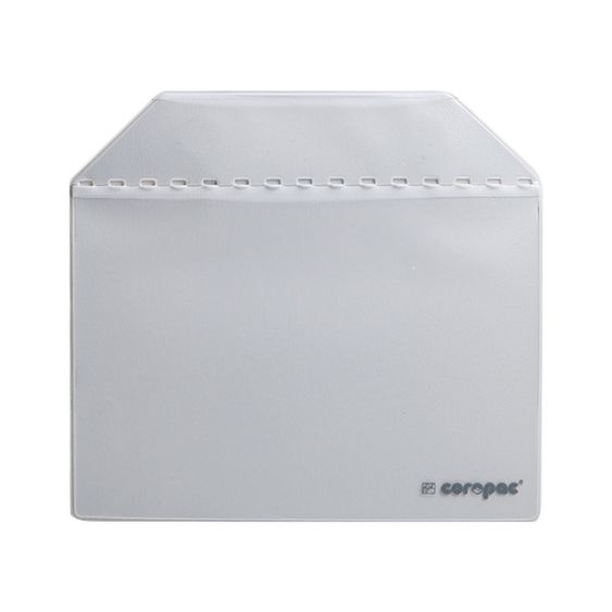 Magnetische Kaarthoezen A6 liggend Grijs - 100 stuks