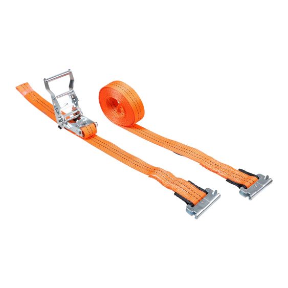 Spanband 35 mm 2 ton 5M Oranje met Sleufgatfitting