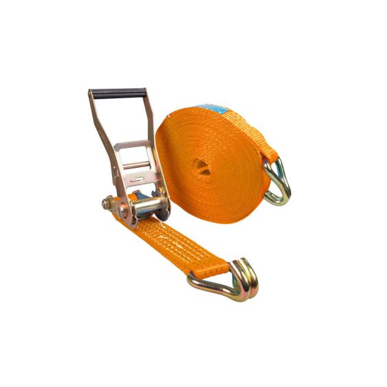 Spanband 2-delig 75mm 10 ton Oranje 4M