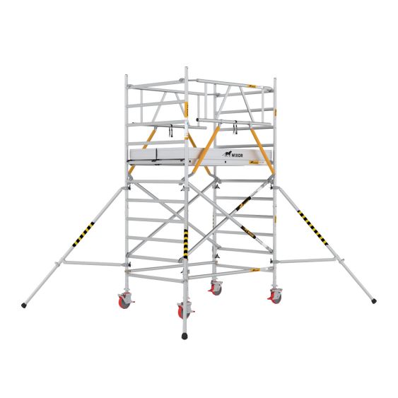 Rolsteiger 190x135 cm met Schoren + 2x voorloopleuning