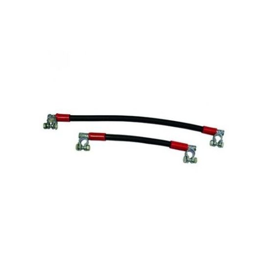 Accuverbindingskabel, 250 mm met poolklemmen