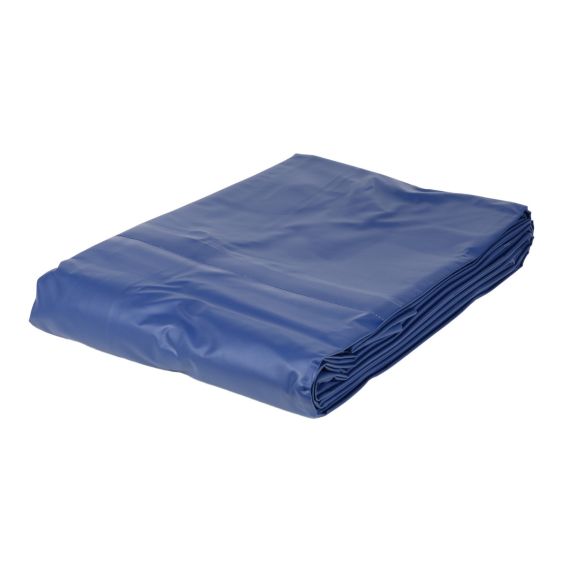 PVC dekkleed blauw
