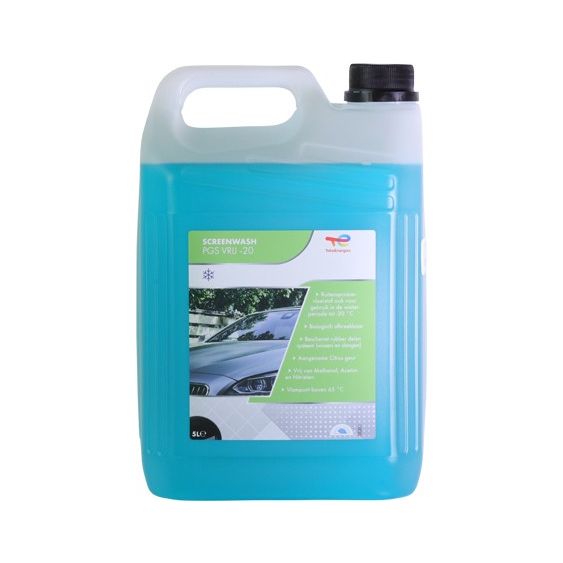 Total Energies Ruitensproeiervloeistof -20°C PGS-vrij & ADR-vrij Biologisch afbreekbaar 5 liter