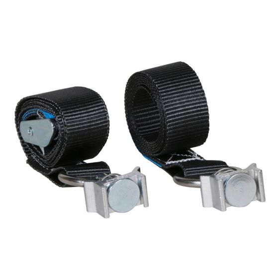 Spanband met Gesp 2-delig 25 mm 2M Zwart met Spanoog 