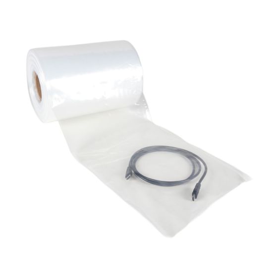Buisfolie 30 cm x 180 meter 100 micron ca. 10 kg