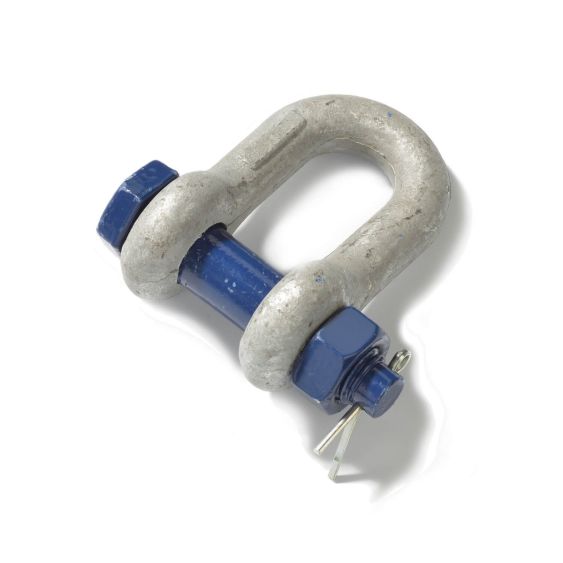 D-sluiting met moerbout 1 ton