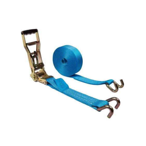 Spanband 50 mm 5 ton 9M Blauw ERGO ratel en klauwhaak (Spanband)Terug Herstellen Verwijder Dupliceren Opslaan Opslaan en verder bewerken