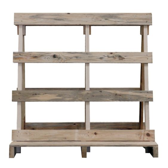 Houten glasbok 1200 x 930 x 1220 mm