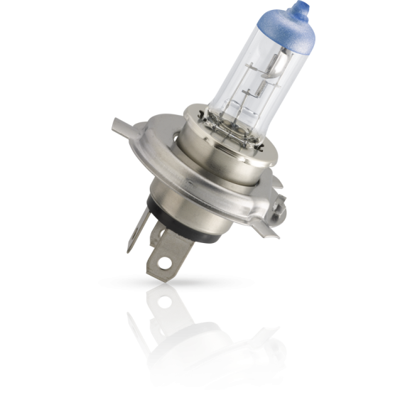 Philips MasterDuty BlueVision 24V H4 Halogeenlamp 75/70W  lamp schuin