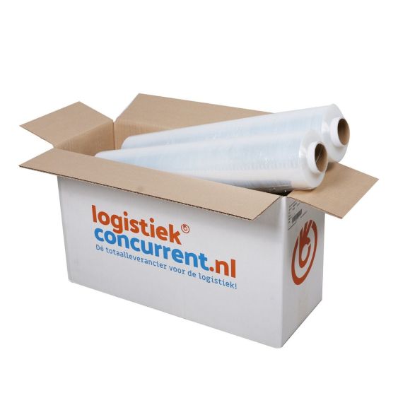 Handwikkelfolie 50 cm x 300 m 12 my Transparant - Doos