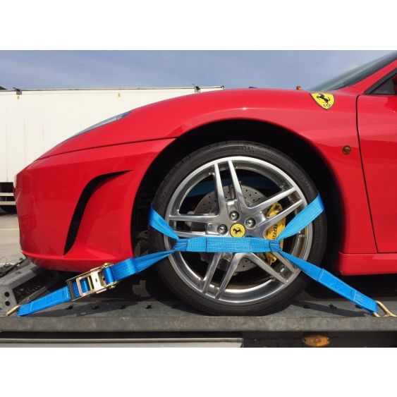 Type TB autotransportspanband 35 mm met losse tussenband om wiel