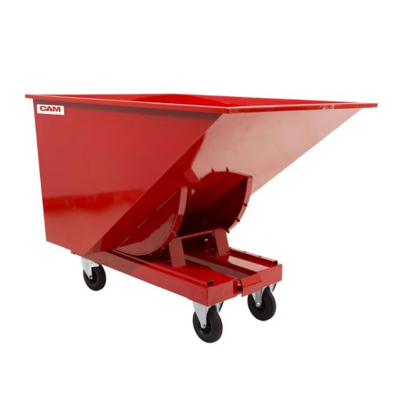 Kantelbak 320 liter rubber wielen