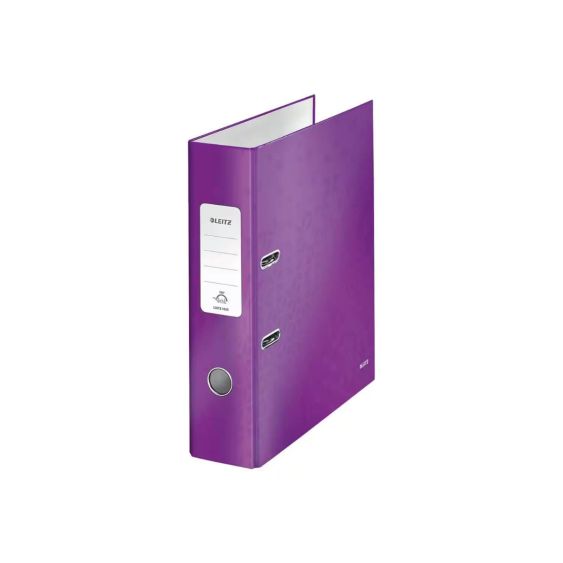 Ordner A4 WOW Leitz 2 Ringen Staand 8 cm rug Paars
