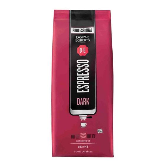 Douwe Egberts Gemalen Koffiebonen Espresso Dark - pak 1 kg 1