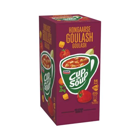 Cup-a-Soup Hongaarse Goulashsoep - Pak van 21 zakjes 1