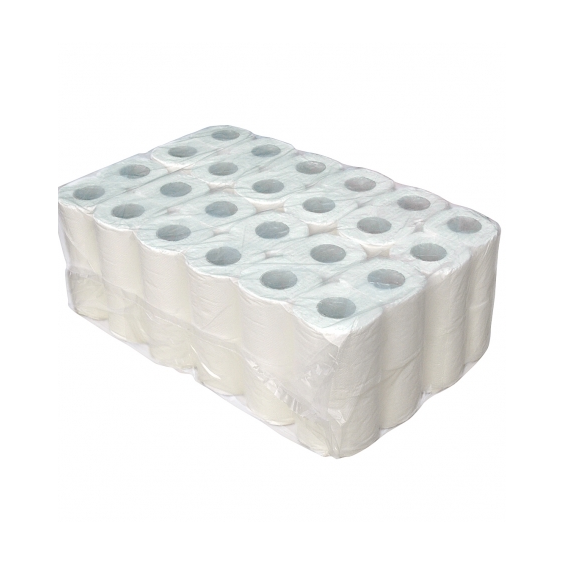 Toiletpapier Cellulose 2-laags 200 vel - Pak 48 rollen