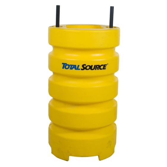 Kolombeschermer Kunststof voor Palen van 300x300 mm