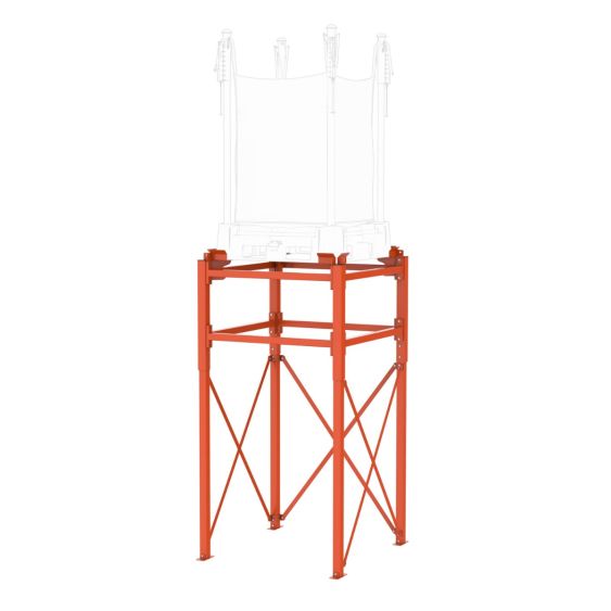 Modulair losstation met Voetenset voor Big Bag palletsysteem L