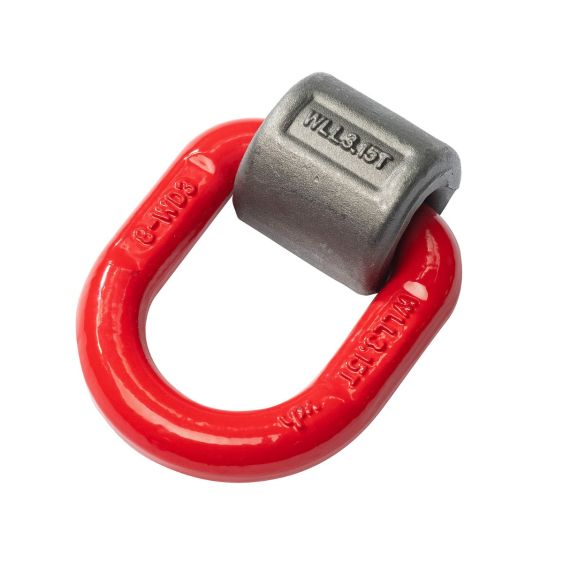 Aanlasoog grade 80 staal rood VDH