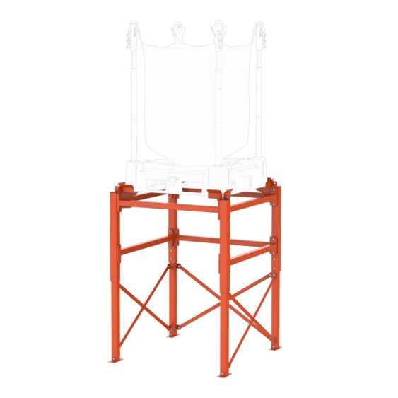 Modulair losstation Medium voor Big Bag palletsysteem