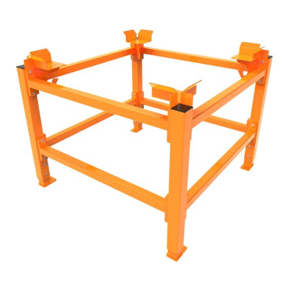 Modulair losstation met Voetenset voor Big Bag palletsysteem S