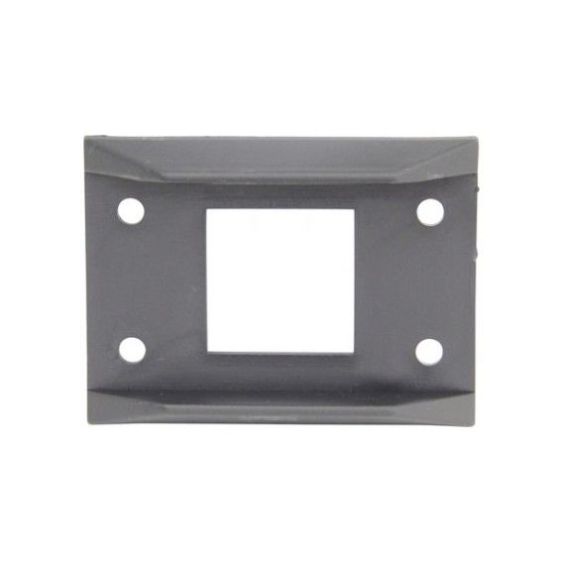 Onderlegplaat houder voor deurvastzetter T-model RVS budget