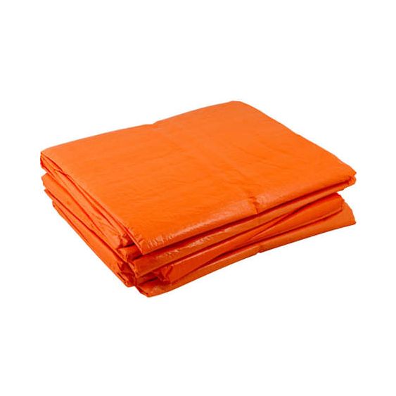 Afdekzeil Oranje PE 10x12 meter ECO 100 gr/m²