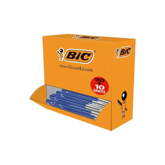 Balpen Bic M10 Blauw - 100 stuks 2