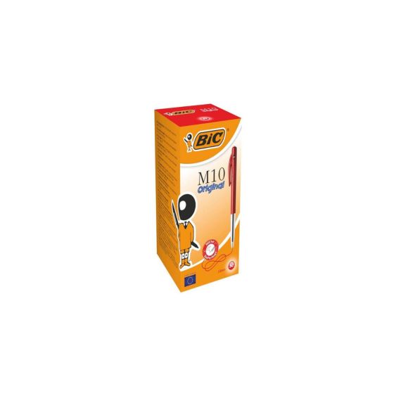 Balpen Bic M10 Rood - 50 stuks 2