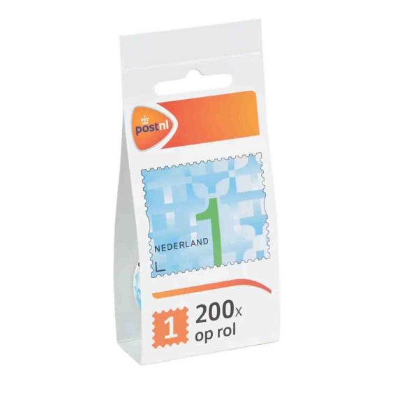 PostNL Postzegels Tarief 1 Zelfklevend - Rol 200 stuks