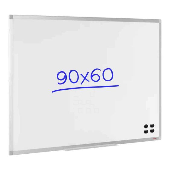 Whiteboard Viking Magnetisch Gelakt Staal 90x60 cm  2