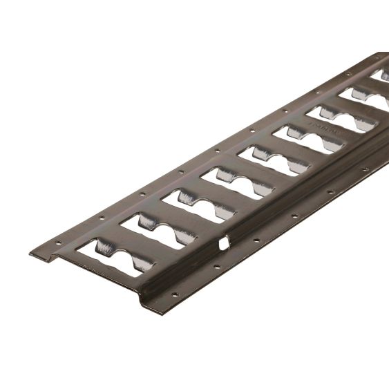 Combirail sleufgat rond gat RVS