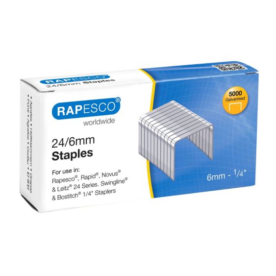 Rapesco 24/6 Nietjes - 5000 stuks