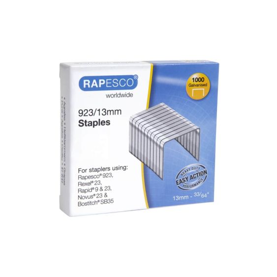 Rapesco 923/13 Nietjes - 1000 stuks 1