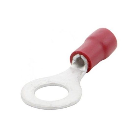 Ringkabelschoen rood M6 100 stuks