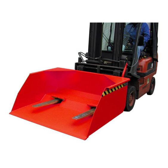
Schepbak voor Heftruck Bauer BSM Rood 2000 Liter
