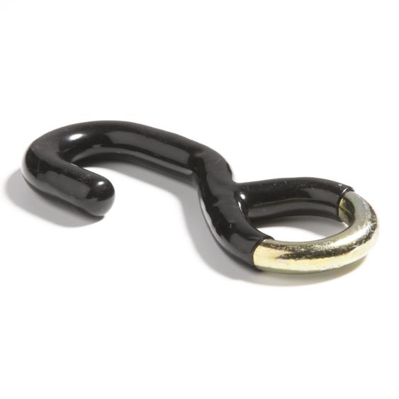 S haak enkel voor 25mm. spanband [1202]