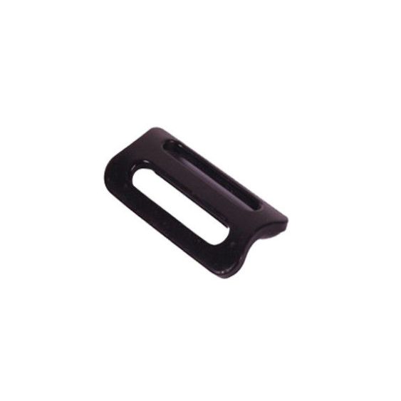 Schuifgesp 25 mm zwart