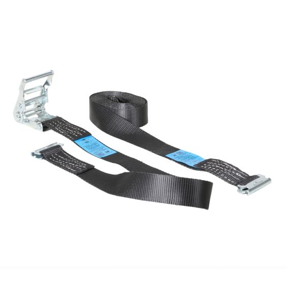 Spanband 50 mm 2 ton 3M Zwart met Sleufgatfitting