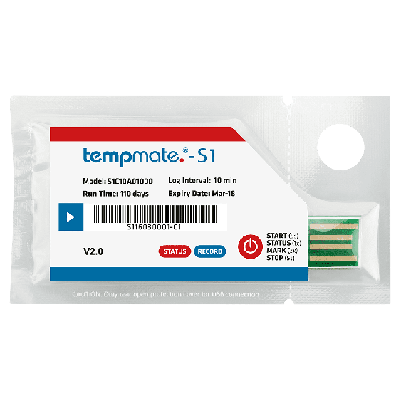 Temperatuur Datalogger Tempmate